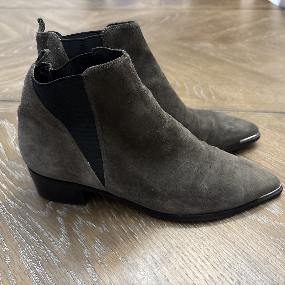 Marc Fisher Women's Booties Size‎ 9M Dark Gray - Picture 3 of 9